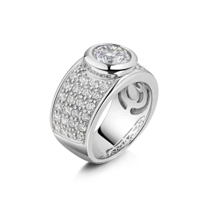 Ring 925/- Silber mit Zirkonia