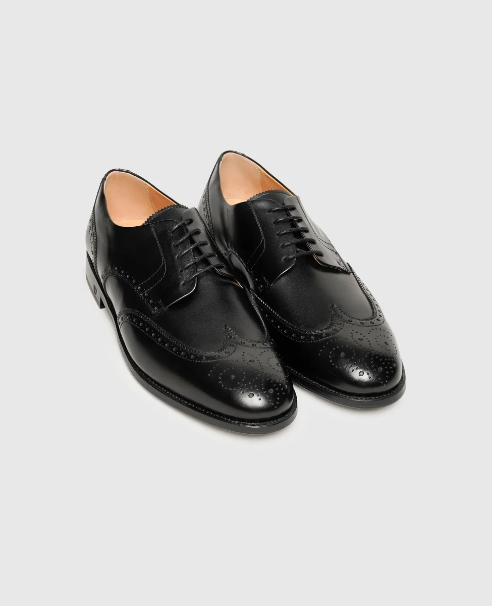 Henry Stevens Herren Businessschuhe Jones FBD - Black – Bild 3