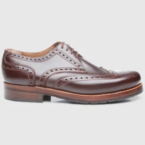 Heinrich Dinkelacker Herren Businessschuhe Rio Full-Brogue H - Mocca
