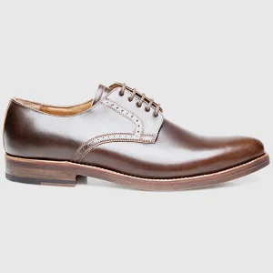 Heinrich Dinkelacker Herren Businessschuhe Milano Plain C - Dark Cognac