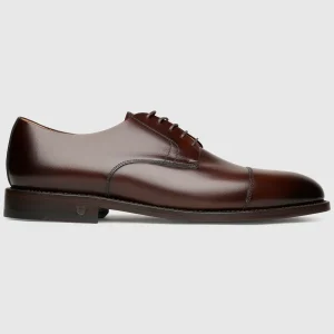 Henry Stevens Herren Businessschuhe Winston CD - Schwarzbraun