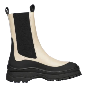 N91 Damen Boot Motech Plain Hellbraun