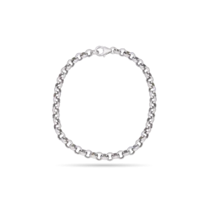 Premium Armband, Erbskette 585/- Weißgold 20cm