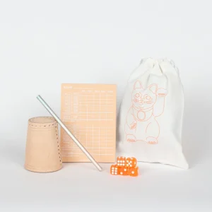 Würfelspiel | Peach 5er Set