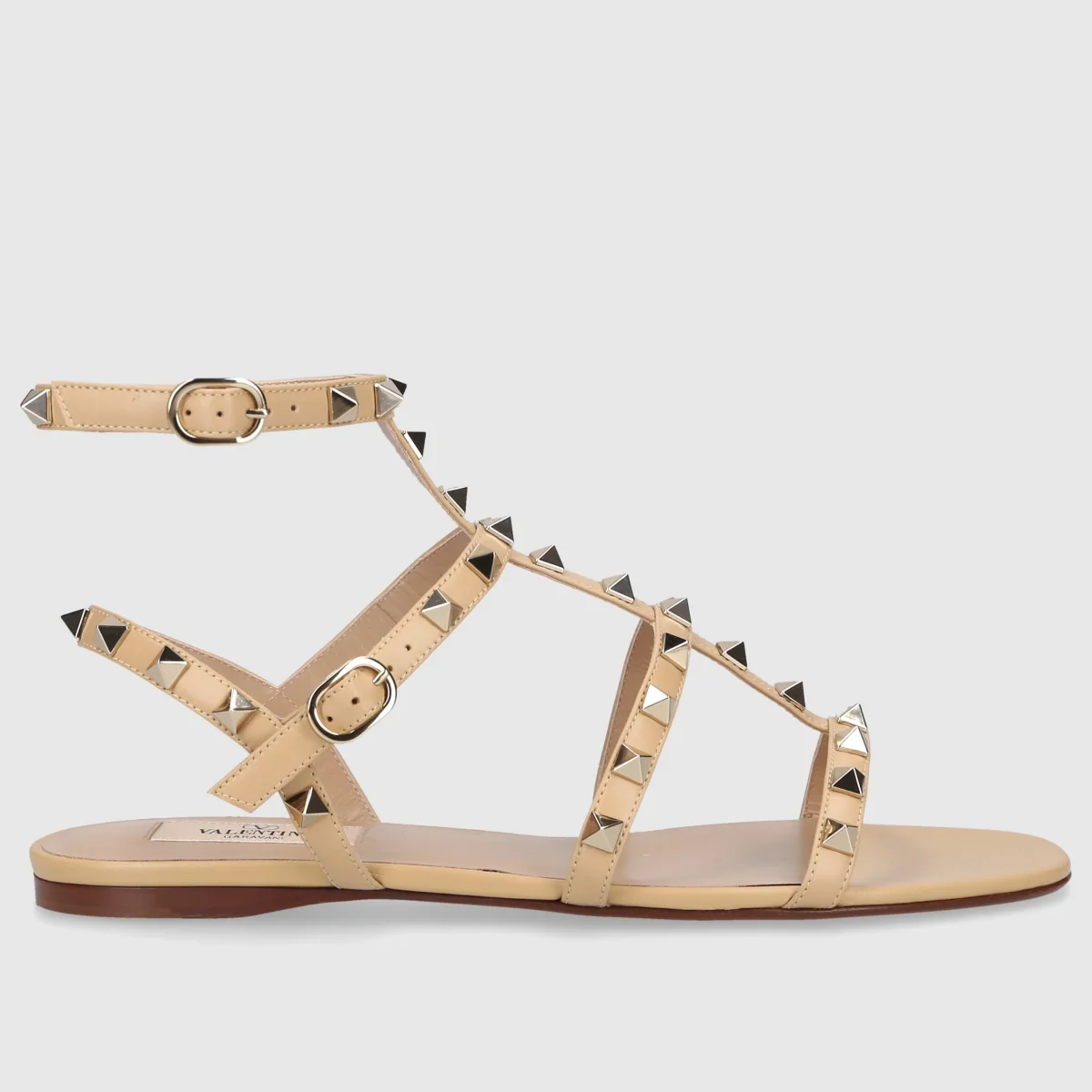 Valentino Garavani W SANDALS FLAT WS0A05 Beige – Bild 2