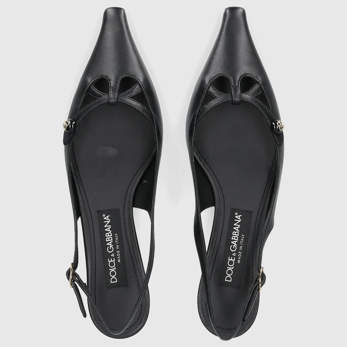 Dolce & Gabbana W SLINGPUMPS CG0811 Black – Bild 3