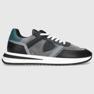 Philippe Model Herren Sneaker TROPEZ 2.1 LOW MAN Black/Green