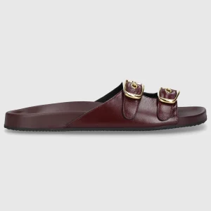 Chloé W MULES/CLOKS FLAT CHC25S08PQJ610 Red